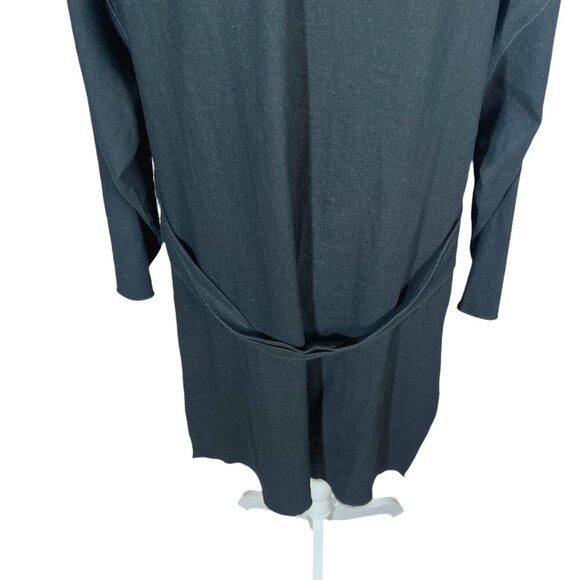 NWOT BP Black Linen Cardigan Women's Size M Quiet Luxury - Picture 6 of 9